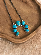 The Naja Necklace, 31-Necklaces-Calli Co., Turquoise and Silver Jewelry, Native American Handmade, Zuni Tribe, Navajo Tribe, Brock Texas