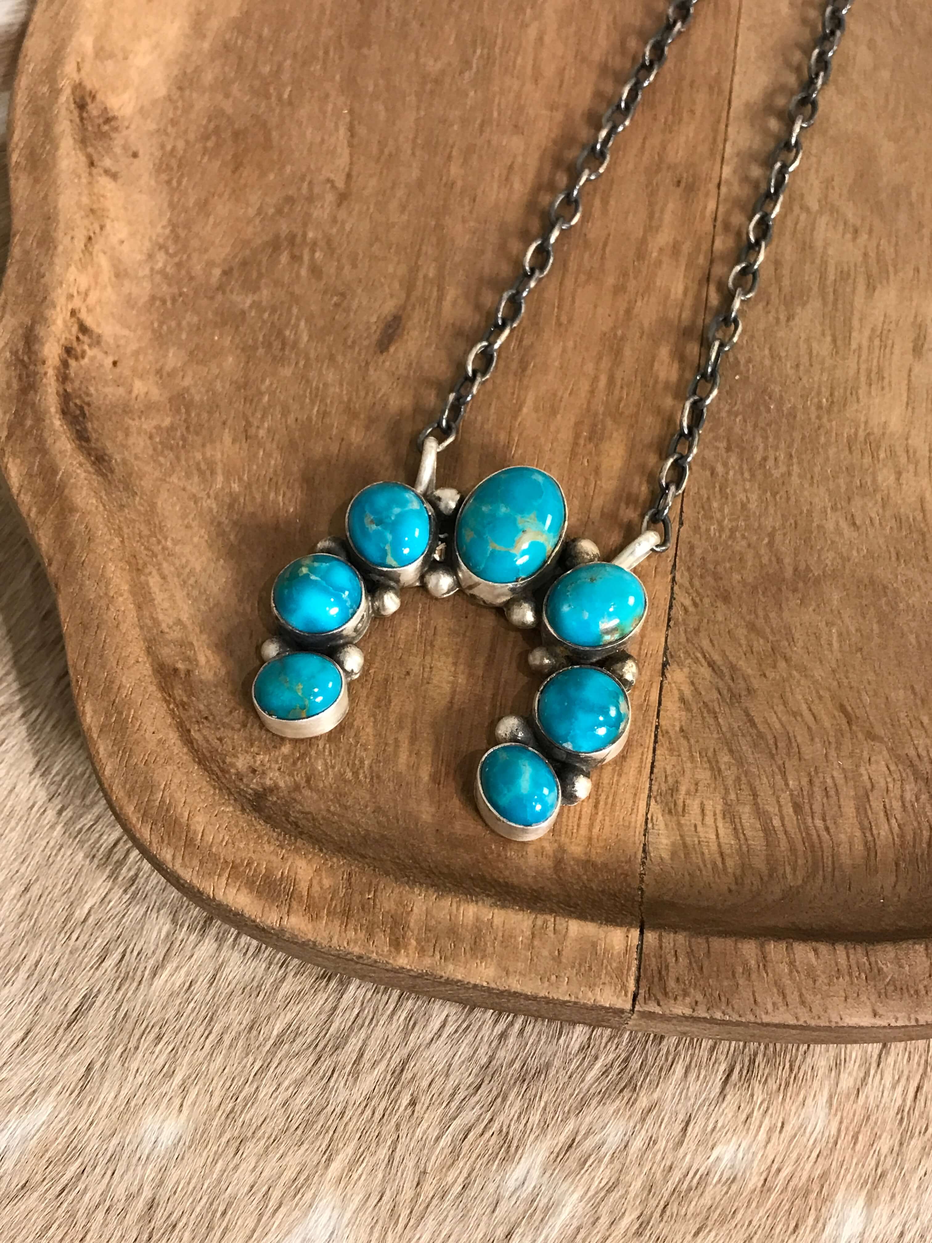 The Naja Necklace, 31-Necklaces-Calli Co., Turquoise and Silver Jewelry, Native American Handmade, Zuni Tribe, Navajo Tribe, Brock Texas