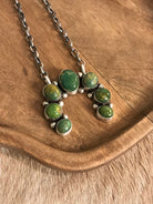 The Naja Necklace, 32-Necklaces-Calli Co., Turquoise and Silver Jewelry, Native American Handmade, Zuni Tribe, Navajo Tribe, Brock Texas
