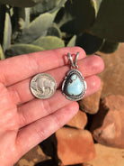 The Colt Pendant, 2-Pendants-Calli Co., Turquoise and Silver Jewelry, Native American Handmade, Zuni Tribe, Navajo Tribe, Brock Texas