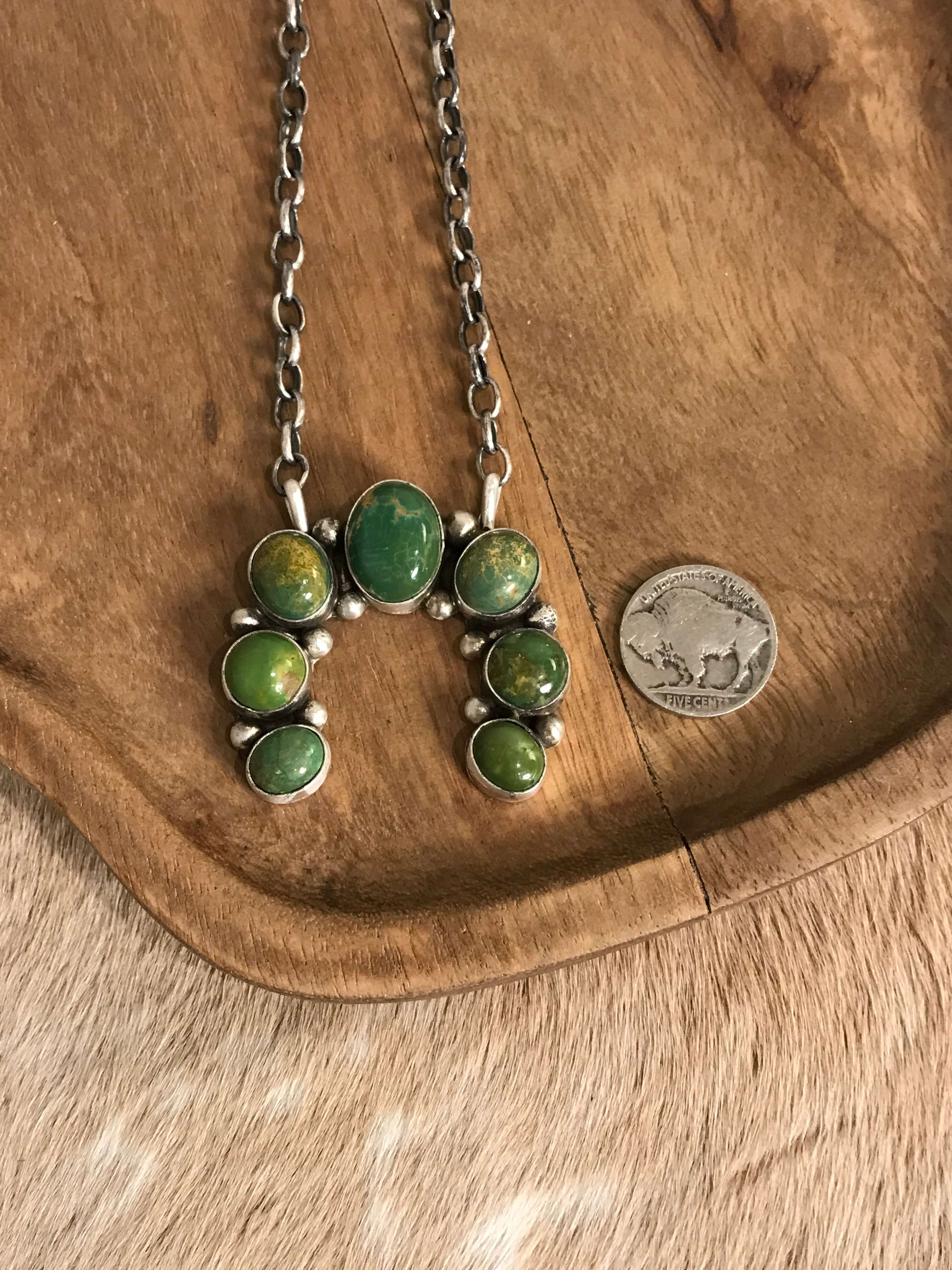 The Naja Necklace, 32-Necklaces-Calli Co., Turquoise and Silver Jewelry, Native American Handmade, Zuni Tribe, Navajo Tribe, Brock Texas