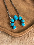 The Naja Necklace, 33-Necklaces-Calli Co., Turquoise and Silver Jewelry, Native American Handmade, Zuni Tribe, Navajo Tribe, Brock Texas