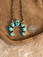 The Naja Necklace, 35-Necklaces-Calli Co., Turquoise and Silver Jewelry, Native American Handmade, Zuni Tribe, Navajo Tribe, Brock Texas