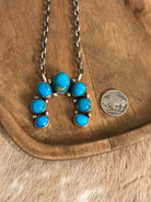 The Naja Necklace, 41-Necklaces-Calli Co., Turquoise and Silver Jewelry, Native American Handmade, Zuni Tribe, Navajo Tribe, Brock Texas