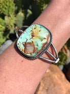 The Odala Cuff-Bracelets & Cuffs-Calli Co., Turquoise and Silver Jewelry, Native American Handmade, Zuni Tribe, Navajo Tribe, Brock Texas