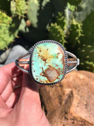 The Odala Cuff-Bracelets & Cuffs-Calli Co., Turquoise and Silver Jewelry, Native American Handmade, Zuni Tribe, Navajo Tribe, Brock Texas