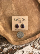 The Spiny Studs, 5-Earrings-Calli Co., Turquoise and Silver Jewelry, Native American Handmade, Zuni Tribe, Navajo Tribe, Brock Texas