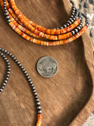 The Lolita Necklace-Necklaces-Calli Co., Turquoise and Silver Jewelry, Native American Handmade, Zuni Tribe, Navajo Tribe, Brock Texas