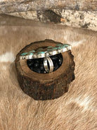 The Wildland Adjustable Ring, 3-Rings-Calli Co., Turquoise and Silver Jewelry, Native American Handmade, Zuni Tribe, Navajo Tribe, Brock Texas