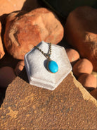 The Nordic 14k and Turquoise Pendant, 2-Pendants-Calli Co., Turquoise and Silver Jewelry, Native American Handmade, Zuni Tribe, Navajo Tribe, Brock Texas