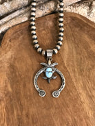 The Sioux Naja Pendant, 20-Pendants-Calli Co., Turquoise and Silver Jewelry, Native American Handmade, Zuni Tribe, Navajo Tribe, Brock Texas