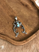 The Sioux Naja Pendant, 21-Pendants-Calli Co., Turquoise and Silver Jewelry, Native American Handmade, Zuni Tribe, Navajo Tribe, Brock Texas