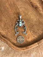 The Sioux Naja Pendant, 21-Pendants-Calli Co., Turquoise and Silver Jewelry, Native American Handmade, Zuni Tribe, Navajo Tribe, Brock Texas