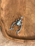 The Sioux Naja Pendant, 21-Pendants-Calli Co., Turquoise and Silver Jewelry, Native American Handmade, Zuni Tribe, Navajo Tribe, Brock Texas