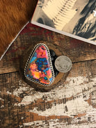 The Valhalla Adjustable Ring, 2-Rings-Calli Co., Turquoise and Silver Jewelry, Native American Handmade, Zuni Tribe, Navajo Tribe, Brock Texas