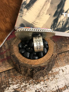 The Valhalla Adjustable Ring, 2-Rings-Calli Co., Turquoise and Silver Jewelry, Native American Handmade, Zuni Tribe, Navajo Tribe, Brock Texas