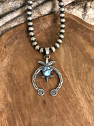 The Sioux Naja Pendant, 22-Pendants-Calli Co., Turquoise and Silver Jewelry, Native American Handmade, Zuni Tribe, Navajo Tribe, Brock Texas