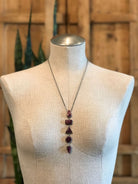 The Arroyo Lariat Necklace in Spiny Oyster, 18-Necklaces-Calli Co., Turquoise and Silver Jewelry, Native American Handmade, Zuni Tribe, Navajo Tribe, Brock Texas