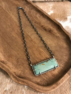 The Bromley Necklace, 2-Necklaces-Calli Co., Turquoise and Silver Jewelry, Native American Handmade, Zuni Tribe, Navajo Tribe, Brock Texas