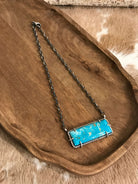 The Bromley Necklace, 4-Necklaces-Calli Co., Turquoise and Silver Jewelry, Native American Handmade, Zuni Tribe, Navajo Tribe, Brock Texas