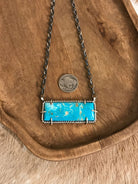 The Bromley Necklace, 4-Necklaces-Calli Co., Turquoise and Silver Jewelry, Native American Handmade, Zuni Tribe, Navajo Tribe, Brock Texas