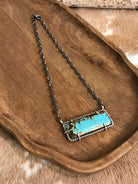 The Bromley Necklace, 6-Necklaces-Calli Co., Turquoise and Silver Jewelry, Native American Handmade, Zuni Tribe, Navajo Tribe, Brock Texas