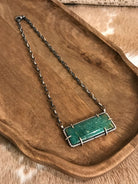 The Bromley Necklace, 8-Necklaces-Calli Co., Turquoise and Silver Jewelry, Native American Handmade, Zuni Tribe, Navajo Tribe, Brock Texas