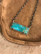 The Bromley Necklace, 9-Necklaces-Calli Co., Turquoise and Silver Jewelry, Native American Handmade, Zuni Tribe, Navajo Tribe, Brock Texas