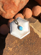 The Nordic 14k and Turquoise Pendant, 25-Pendants-Calli Co., Turquoise and Silver Jewelry, Native American Handmade, Zuni Tribe, Navajo Tribe, Brock Texas