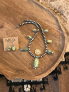 The Colca Turquoise Statement Necklace-Necklaces-Calli Co., Turquoise and Silver Jewelry, Native American Handmade, Zuni Tribe, Navajo Tribe, Brock Texas