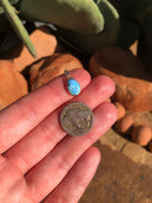 The Nordic 14k and Turquoise Pendant, 25-Pendants-Calli Co., Turquoise and Silver Jewelry, Native American Handmade, Zuni Tribe, Navajo Tribe, Brock Texas