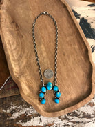 The Naja Necklace,13-Necklaces-Calli Co., Turquoise and Silver Jewelry, Native American Handmade, Zuni Tribe, Navajo Tribe, Brock Texas
