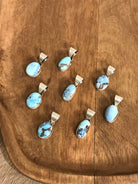 The Salgado Pendants-Pendants-Calli Co., Turquoise and Silver Jewelry, Native American Handmade, Zuni Tribe, Navajo Tribe, Brock Texas
