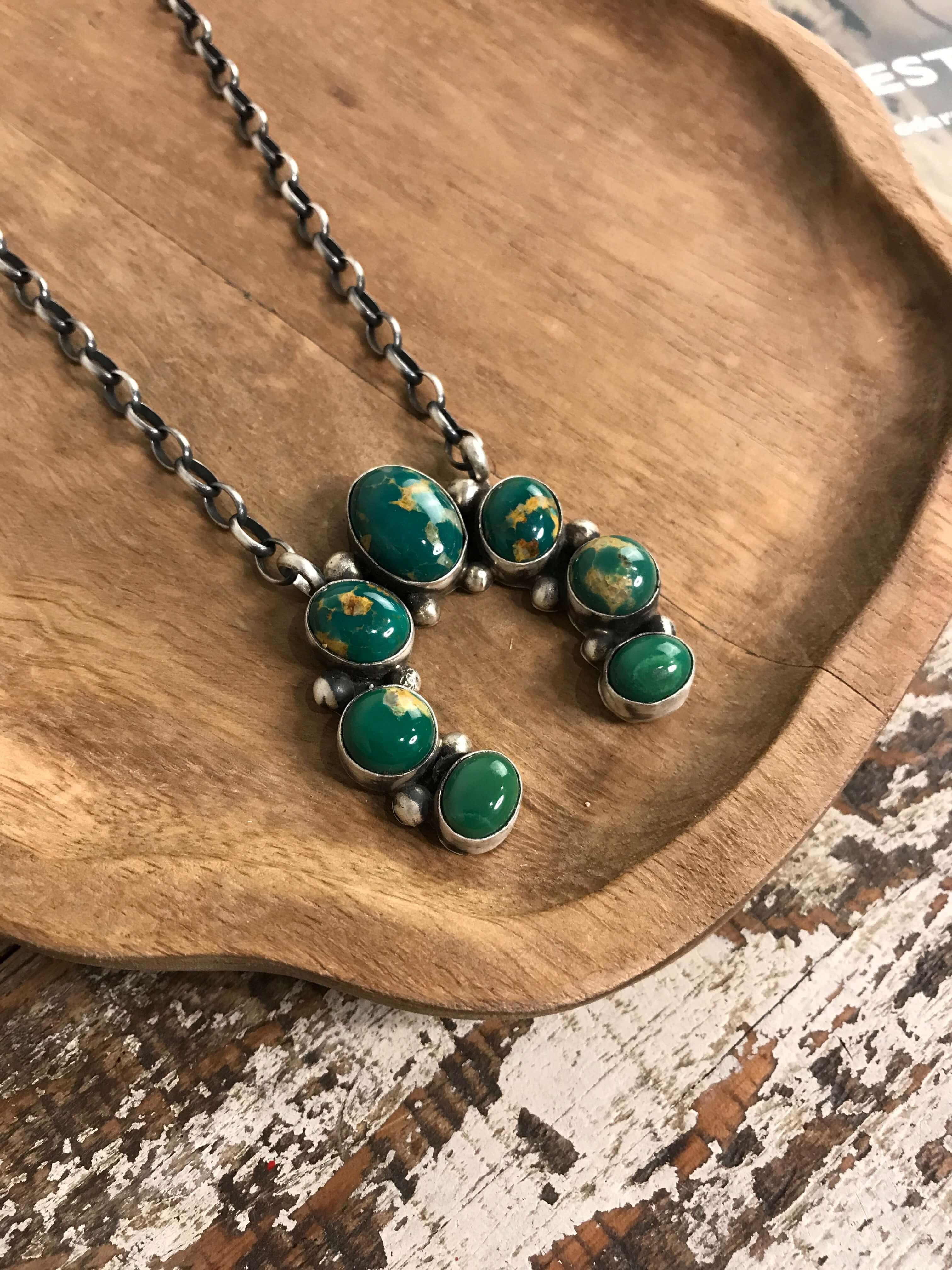 The Naja Necklace, 14-Necklaces-Calli Co., Turquoise and Silver Jewelry, Native American Handmade, Zuni Tribe, Navajo Tribe, Brock Texas