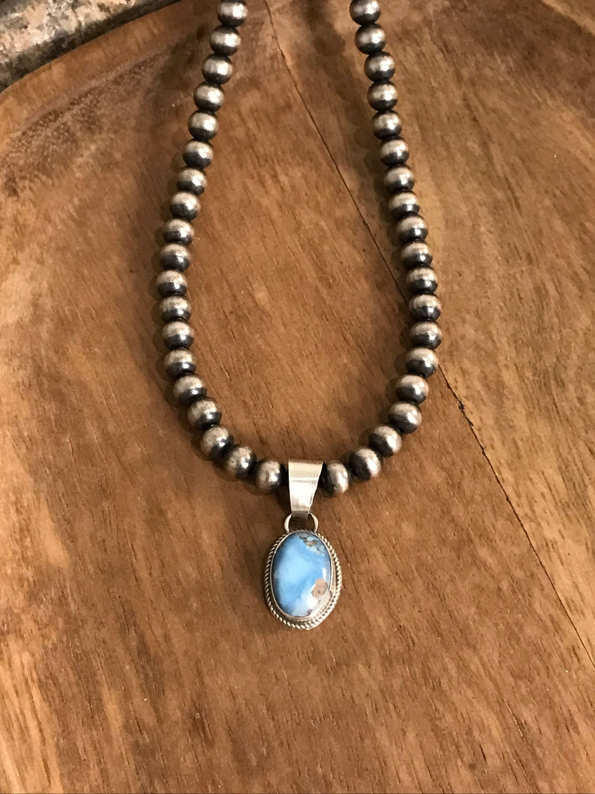 The Alana Pendants-Pendants-Calli Co., Turquoise and Silver Jewelry, Native American Handmade, Zuni Tribe, Navajo Tribe, Brock Texas