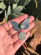 The Butterfly Necklace, 13-Necklaces-Calli Co., Turquoise and Silver Jewelry, Native American Handmade, Zuni Tribe, Navajo Tribe, Brock Texas