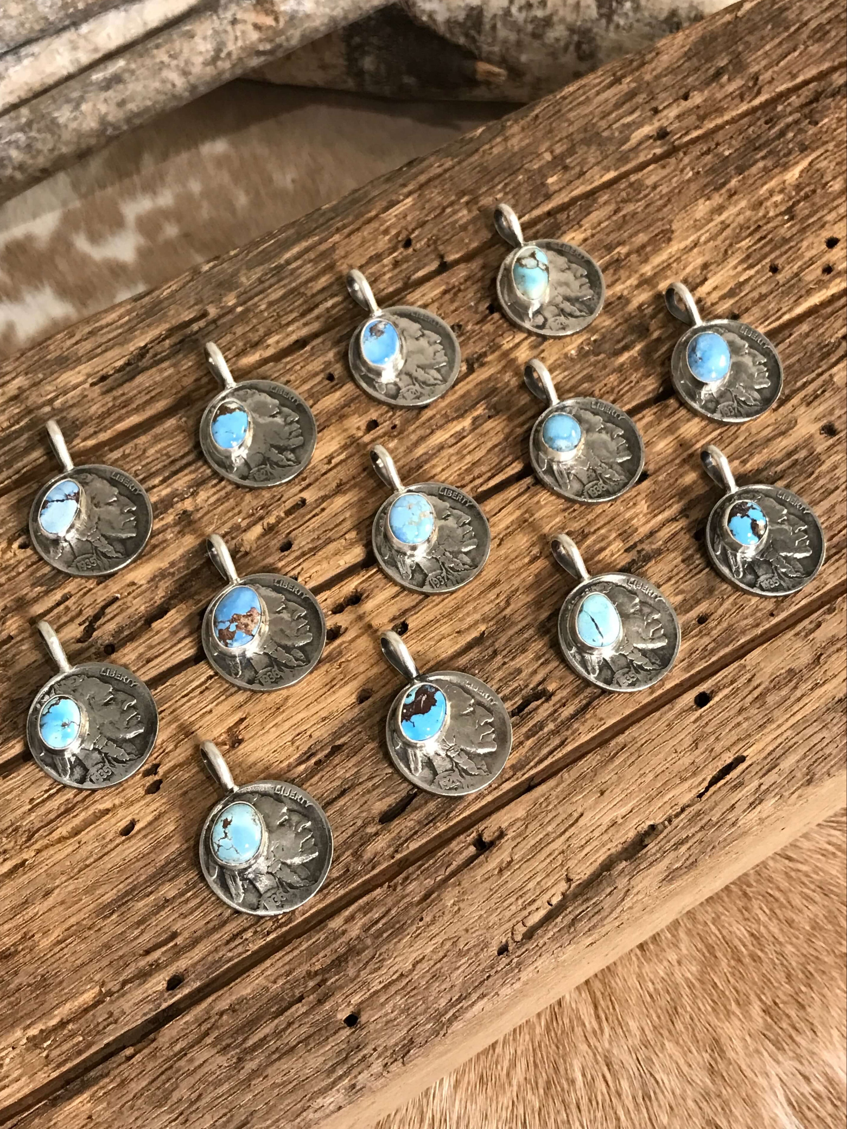 The Indian Head Nickel Pendants in Golden Hills – Calli Co. Silver