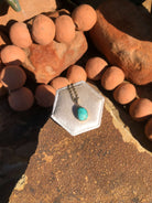 The Nordic 14k and Turquoise Pendant, 8-Pendants-Calli Co., Turquoise and Silver Jewelry, Native American Handmade, Zuni Tribe, Navajo Tribe, Brock Texas