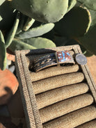 The Triple Twist Turquoise Cuff-Bracelets & Cuffs-Calli Co., Turquoise and Silver Jewelry, Native American Handmade, Zuni Tribe, Navajo Tribe, Brock Texas