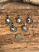 The Buffalo Nickel Pendants in White Buffalo-Pendants-Calli Co., Turquoise and Silver Jewelry, Native American Handmade, Zuni Tribe, Navajo Tribe, Brock Texas