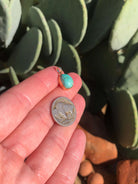 The Nordic 14k and Turquoise Pendant, 8-Pendants-Calli Co., Turquoise and Silver Jewelry, Native American Handmade, Zuni Tribe, Navajo Tribe, Brock Texas