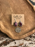 The Spiny Dangle Earrings, 3-Earrings-Calli Co., Turquoise and Silver Jewelry, Native American Handmade, Zuni Tribe, Navajo Tribe, Brock Texas