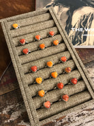 The Jojo Heart Rings-Rings-Calli Co., Turquoise and Silver Jewelry, Native American Handmade, Zuni Tribe, Navajo Tribe, Brock Texas