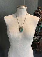 The Shipley Necklace-Necklaces-Calli Co., Turquoise and Silver Jewelry, Native American Handmade, Zuni Tribe, Navajo Tribe, Brock Texas