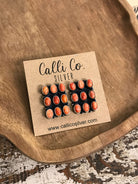 The Bodega Spiny Earrings-Earrings-Calli Co., Turquoise and Silver Jewelry, Native American Handmade, Zuni Tribe, Navajo Tribe, Brock Texas