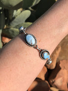 The Golden Hills Link Bracelet-Bracelets & Cuffs-Calli Co., Turquoise and Silver Jewelry, Native American Handmade, Zuni Tribe, Navajo Tribe, Brock Texas