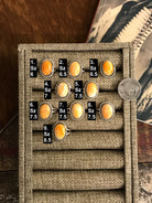 The Sloane Rings-Rings-Calli Co., Turquoise and Silver Jewelry, Native American Handmade, Zuni Tribe, Navajo Tribe, Brock Texas