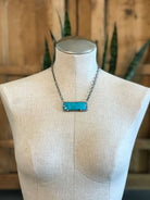 The Bromley Necklace, 7-Necklaces-Calli Co., Turquoise and Silver Jewelry, Native American Handmade, Zuni Tribe, Navajo Tribe, Brock Texas