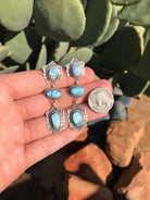 The Madrid Earrings-Earrings-Calli Co., Turquoise and Silver Jewelry, Native American Handmade, Zuni Tribe, Navajo Tribe, Brock Texas