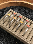 The Pennichaw Spiny Cuffs-Bracelets & Cuffs-Calli Co., Turquoise and Silver Jewelry, Native American Handmade, Zuni Tribe, Navajo Tribe, Brock Texas